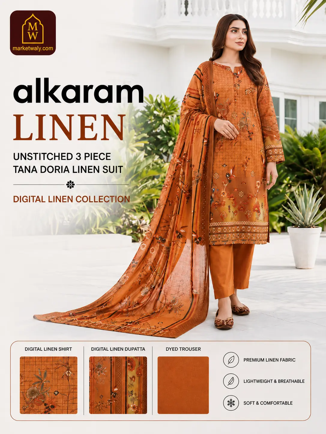 Kehruba Tana Doria Linen